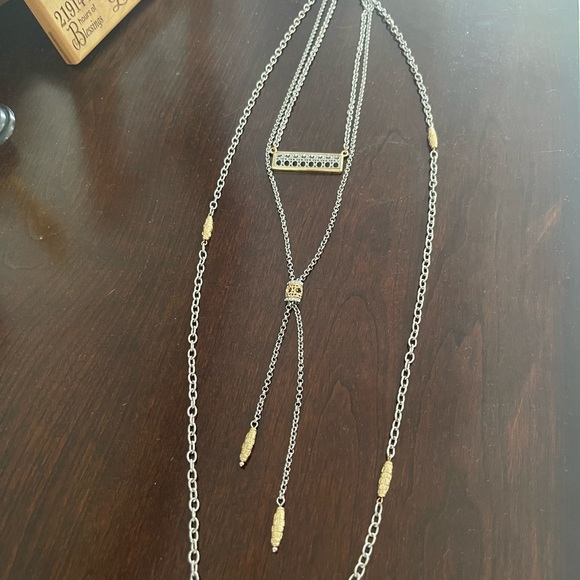 NWOT White House Black Market long neck laces - Picture 2 of 4